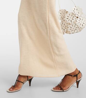 Robe longue Tara en crochet de coton | Staud