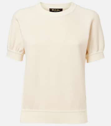 Top Viera de algodón, seda, cachemir | Loro Piana