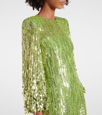 Robe longue Nymph à sequins | Jenny Packham
