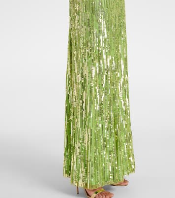 Robe longue Nymph à sequins | Jenny Packham