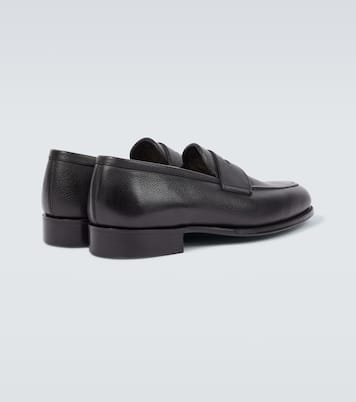 Bradley II leather penny loafers | George Cleverley