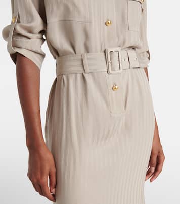 Robe chemise rayée | Tom Ford