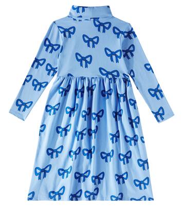 Robe Bow à col roulé en coton mélangé | Mini Rodini
