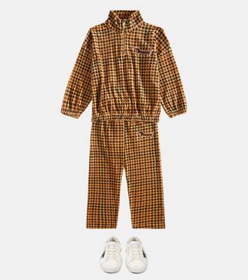 Super Star glitter leather sneakers | Golden Goose Kids