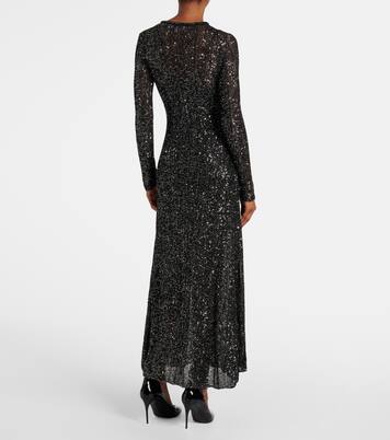 Midikleid mit Pailletten | Alaïa