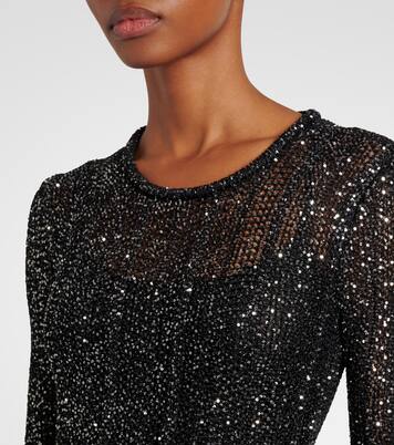 Midikleid mit Pailletten | Alaïa