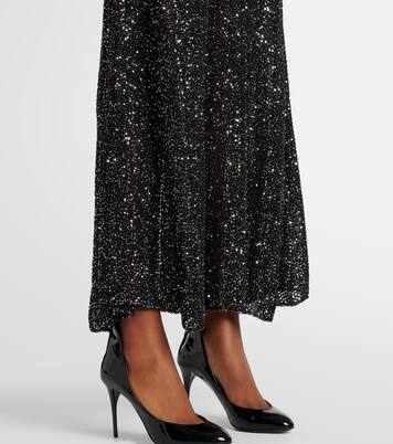 Midikleid mit Pailletten | Alaïa