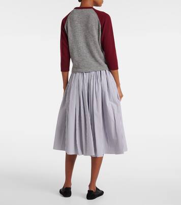 Pullover in cashmere con logo | Prada