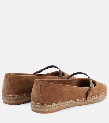 Monili suede espadrilles | Brunello Cucinelli
