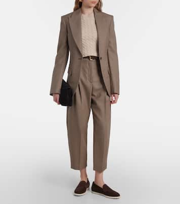 Loafers aus Veloursleder | Tod's