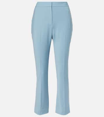 Arte cropped wool-blend slim pants | Veronica Beard