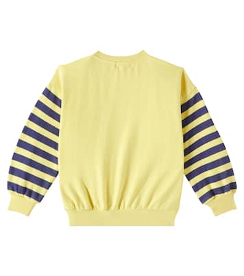 Sudadera de algodón a rayas con logo | Bobo Choses