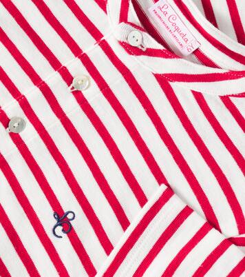 Alcon striped cotton polo shirt | La Coqueta