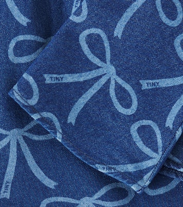 Falda Bows en denim | Tinycottons