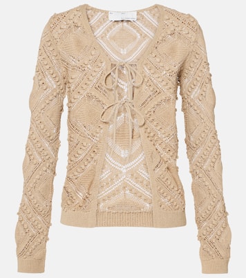 Cardigan aus Häkelstrick | Xu Zhi