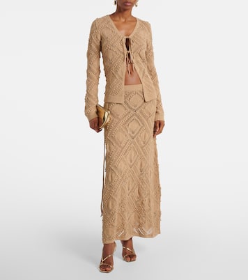 Cardigan aus Häkelstrick | Xu Zhi