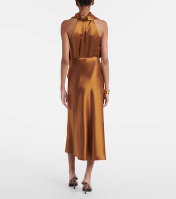 Slipskirt Valletta aus Satin | Galvan