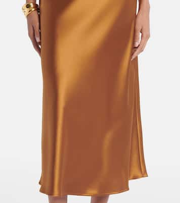Slipskirt Valletta aus Satin | Galvan