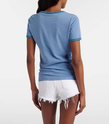 Logo cotton-blend jersey T-shirt | Chloé