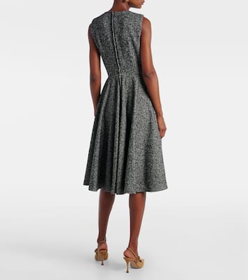 羊毛混纺中长连衣裙 | Dolce&Gabbana