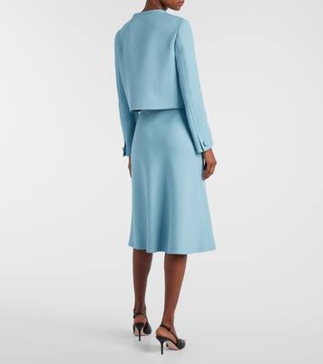 Gonna midi VLogo in canvas | Valentino