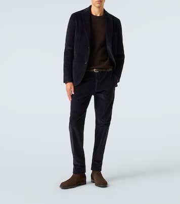 Chelsea Boots aus Veloursleder | Tod's