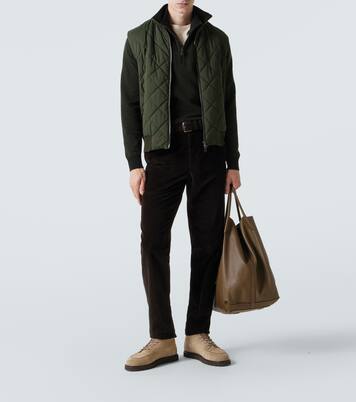 Roadster cashmere half-zip sweater | Loro Piana