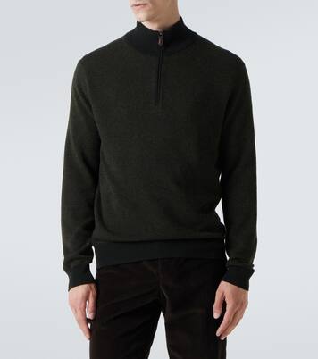 Roadster cashmere half-zip sweater | Loro Piana