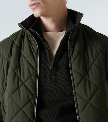 Roadster cashmere half-zip sweater | Loro Piana