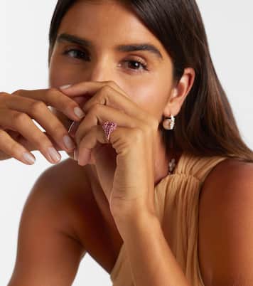 Bague en or rose 18 ct et rubis | Shay Jewelry