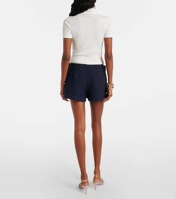 Pointelle polo shirt | Self-Portrait