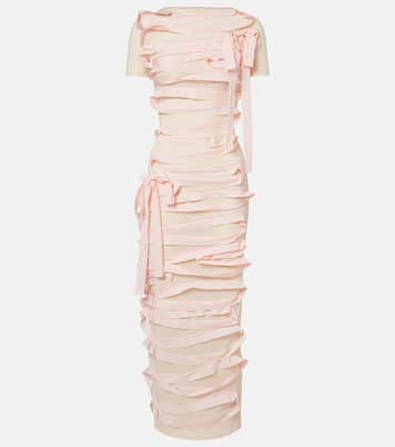 Ribbon-detail midi dress | Acne Studios