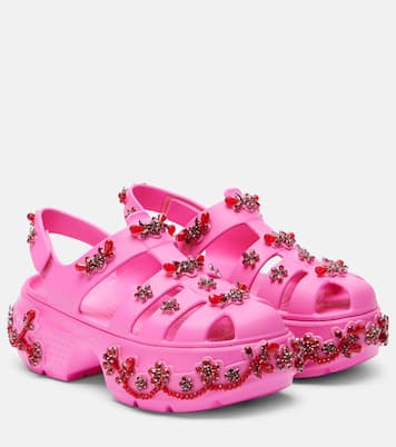 x Crocs Stomp Fisherman platform sandals | Simone Rocha
