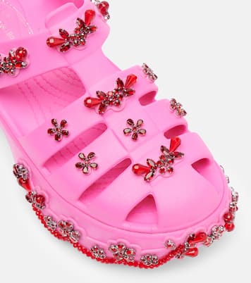 x Crocs Stomp Fisherman platform sandals | Simone Rocha