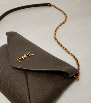 Cassandre Mini leather shoulder bag | Saint Laurent