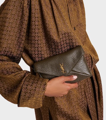 Cassandre Mini leather shoulder bag | Saint Laurent