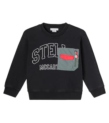 Cotton fleece sweatshirt | Stella McCartney Kids