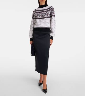Guy Fair Isle cashmere sweater | Khaite