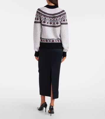 Guy Fair Isle cashmere sweater | Khaite