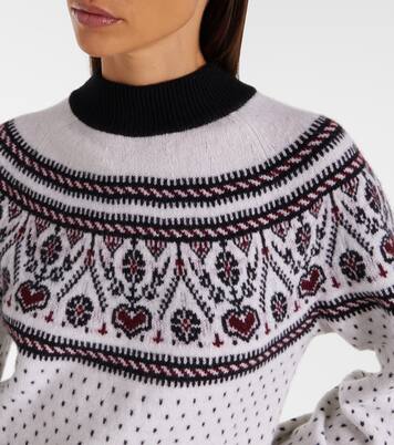 Guy Fair Isle cashmere sweater | Khaite