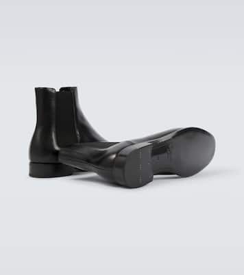 Bottines Chelsea Adrien en cuir | Saint Laurent