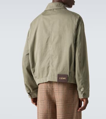 Cotton blouson jacket | Loewe