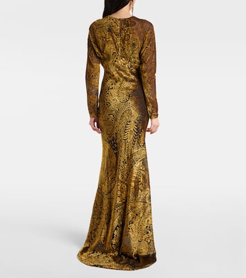 Paisley jacquard maxi dress | Etro
