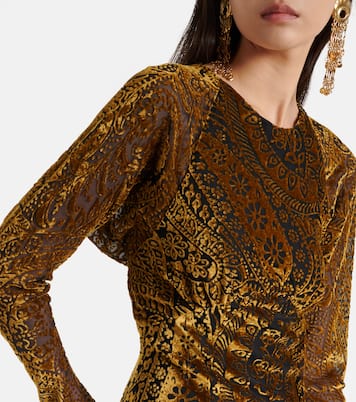 Paisley jacquard maxi dress | Etro