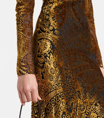 Paisley jacquard maxi dress | Etro