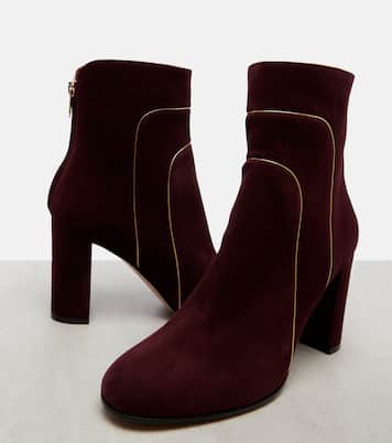 85 suede ankle boots | Gianvito Rossi