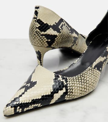 Jett D'Orsay 45 leather pumps | Khaite