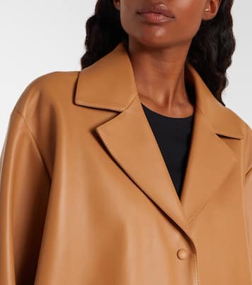 Veste Pyjama en cuir et daim | Loewe