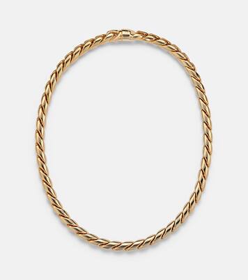 Collar de cadena Chelsea chapado en oro | Jennifer Fisher