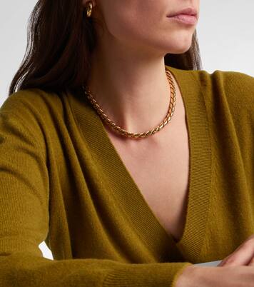 Collar de cadena Chelsea chapado en oro | Jennifer Fisher